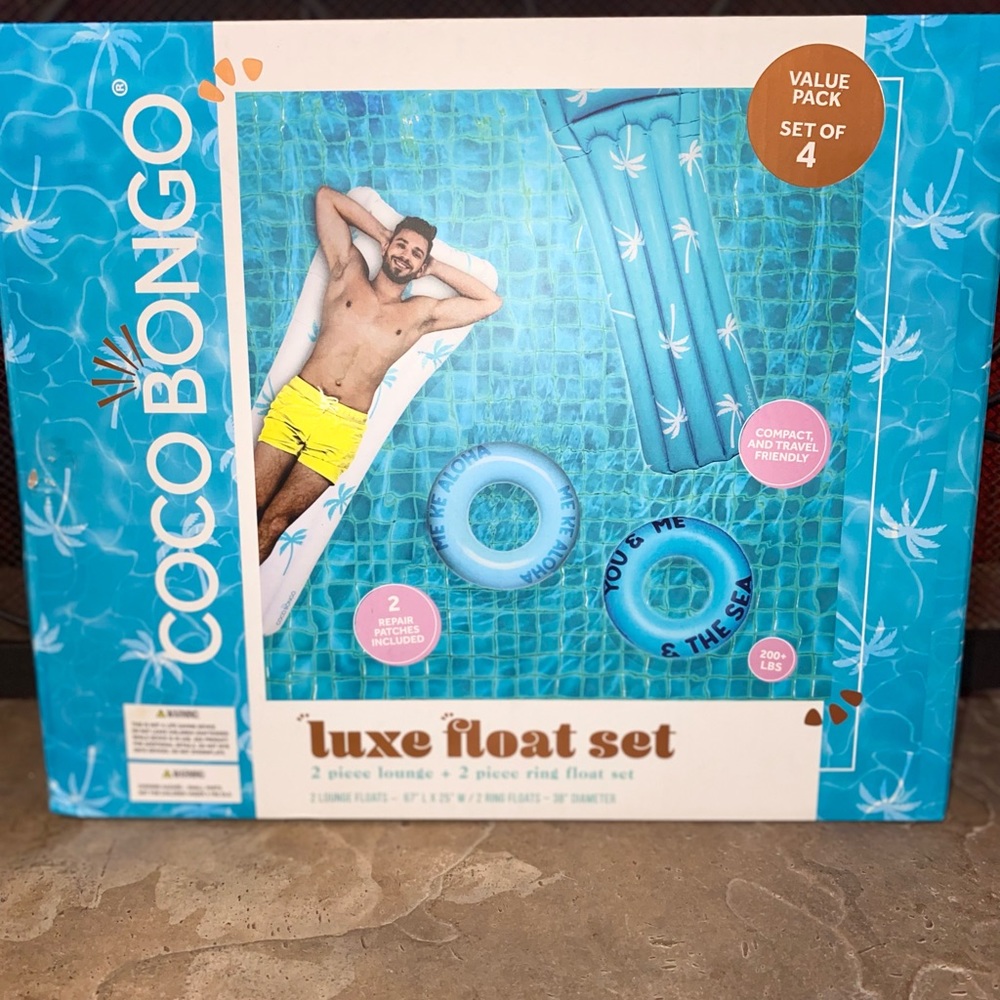 Coco bongo pool floats